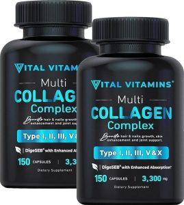 Vital Vitamins Multi Collagen Complex - Collagen Supplement