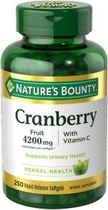 
Nature's Bounty Cranberry Fruit 4200 mg with Vitamin C