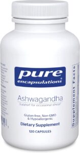 Pure Encapsulations Ashwagandha - 500 mg Ashwagandha Extract 